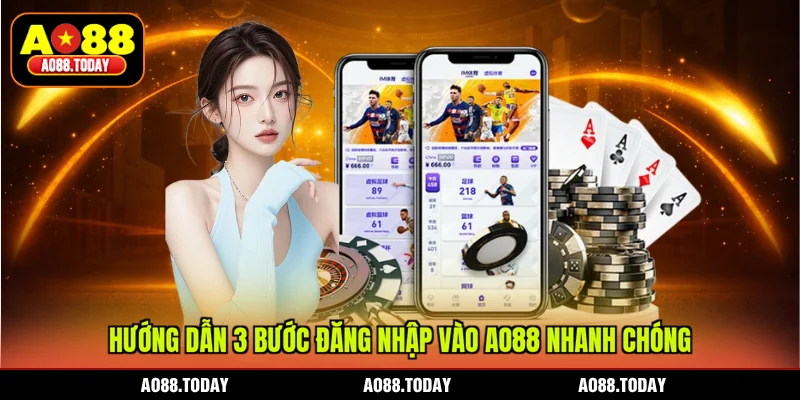 Hướng dẫn 3 bước đăng nhập vào AO88 nhanh chóng 